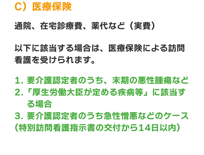 C）医療保険